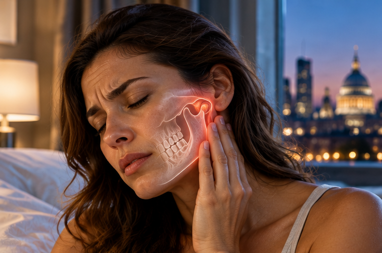 TMJ pain London, jaw pain, sleep apnoea, snoring, dental sleep medicine